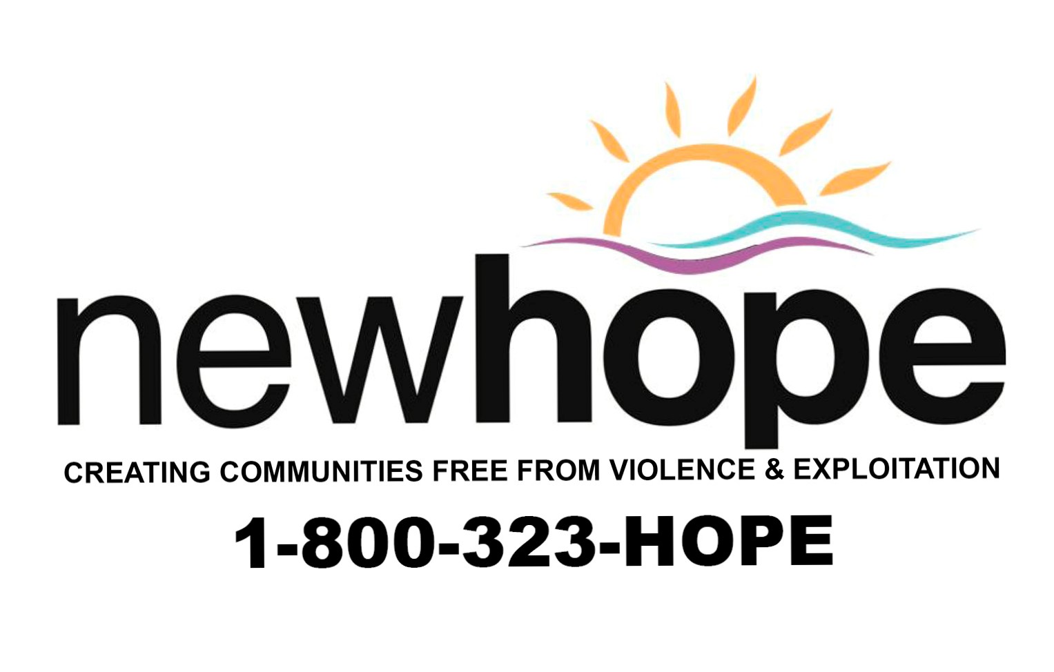 Creator community. New hope logo. Free from.